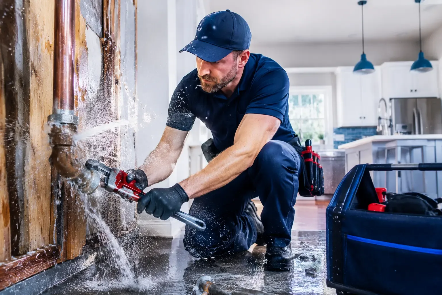 Local emergency pipe repair professionals in Altoona, KS